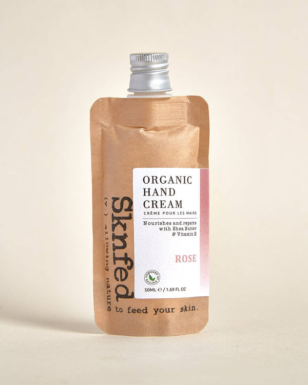 Sknfed - ORGANIC HAND CREAM - ROSE