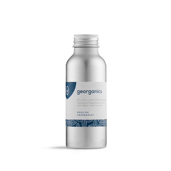 Georganics - Oil Pulling Mouthwash - Peppermint, 100ml