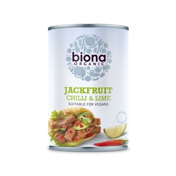 Biona Jackfruit - Chilli & Lime, Organic