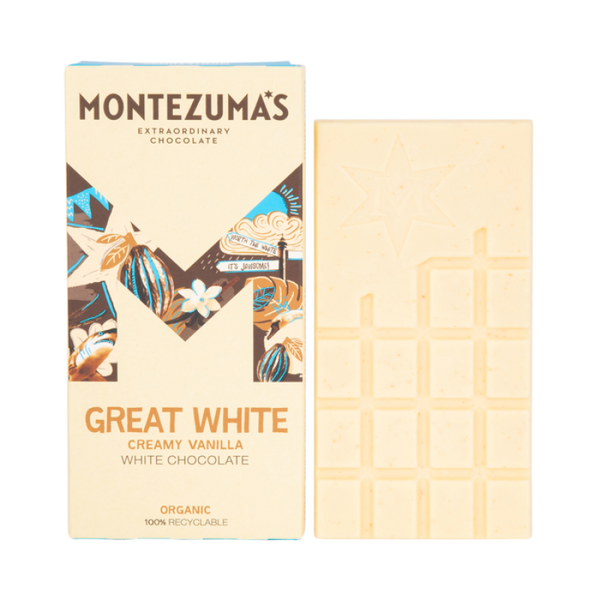 Montezumas Great White Creamy Chocolate Bar (90g)