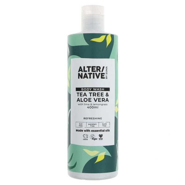 Alter/native Tea Tree Aloe & Lime Body Wash - 400ml