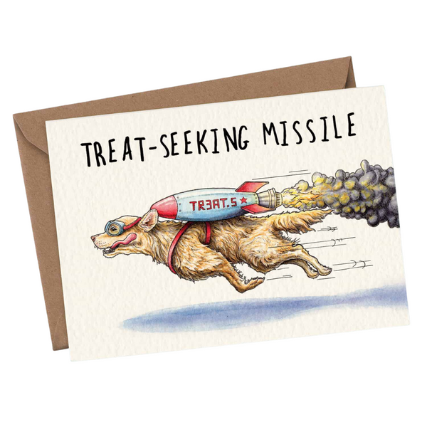 Bewilderbeest - Treat Seeking Missile Card - Everyday Card