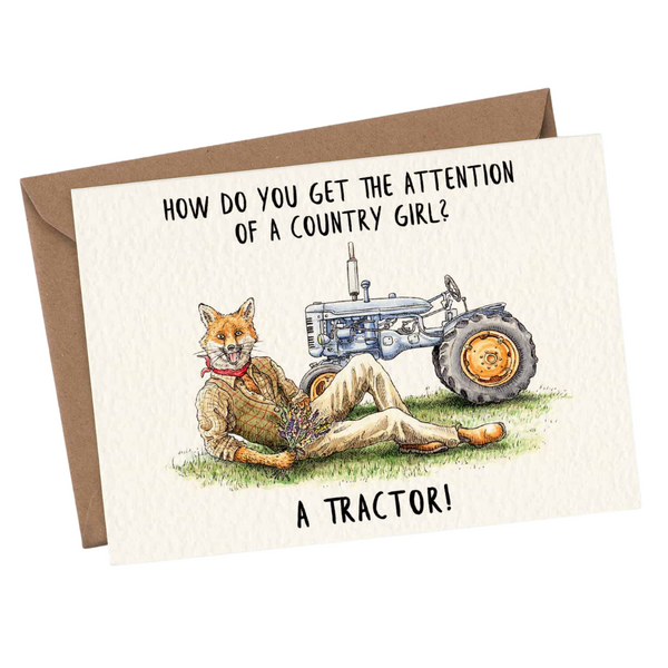Bewilderbeest - Country Girl Card - Love Card
