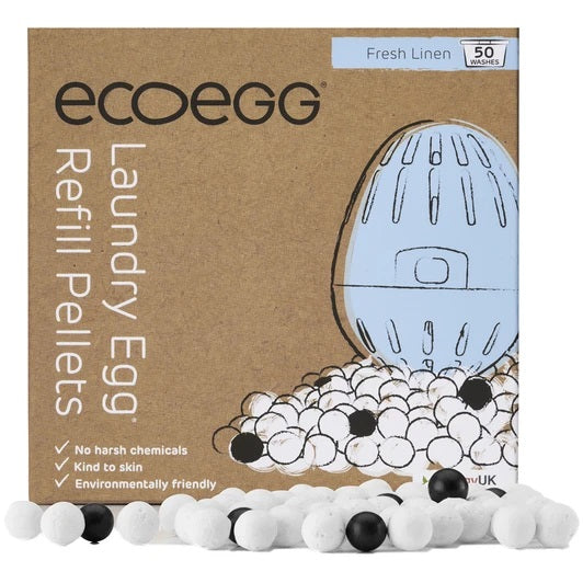 ecoegg Refill Pellets, Fresh Linen (50 washes)