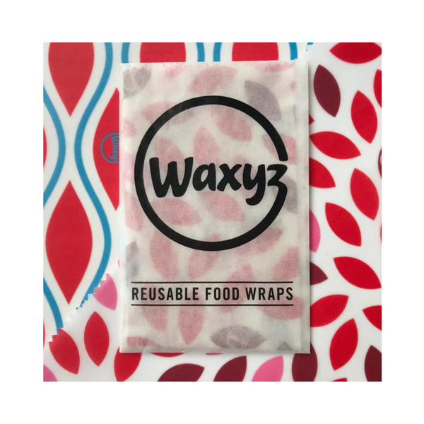 Waxyz Reusable Food Wrap : Twin Pack - Medium & Large
