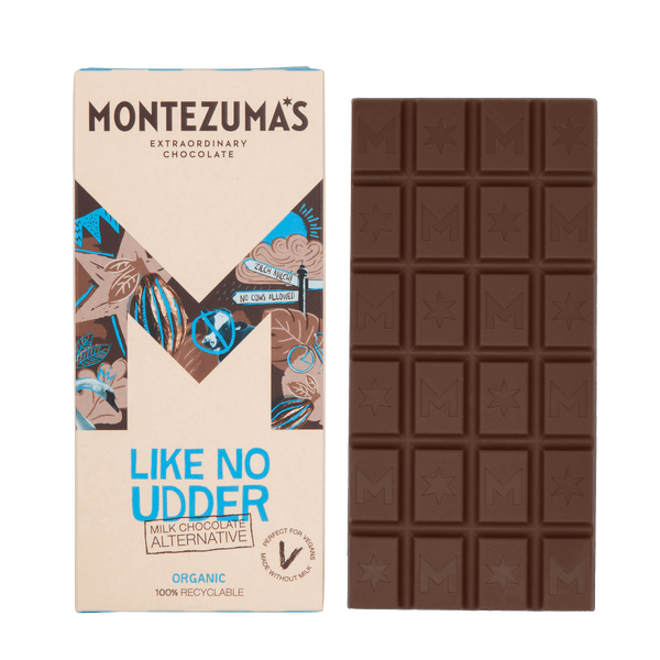 Montezumas Like No Udder Milk Chocolate Bar (90g)